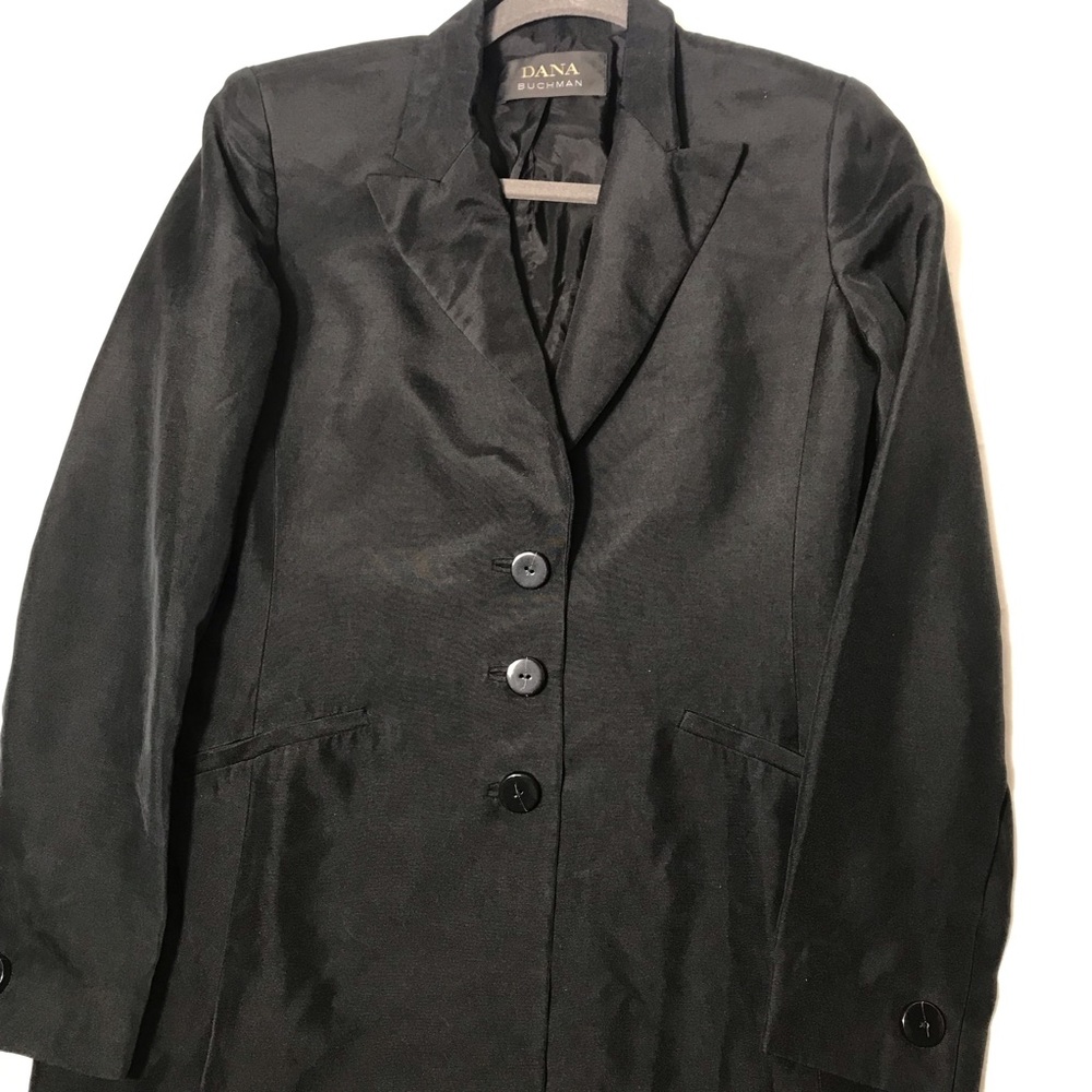 Dana Buchman Black Women's Blazer - Picture 2 of 10